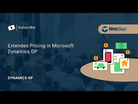 Extended Pricing in Microsoft Dynamics GP