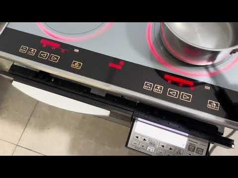 Báo giá bếp từ âm panasonic SJT60XSK ba bếp từ một lò nướng giá 11tr500k 0983979198 video