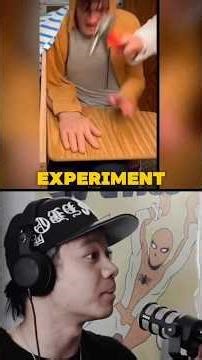 Phantom limb syndrome experiment 😳