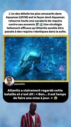 Aquaman a Transformé les Requins en Arme de Guerre 🦈🌊 | Aquaman (2018)
