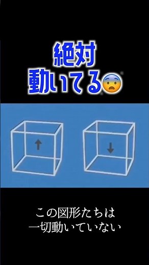 絶対に動いて見える画像 #錯覚 #トリックアート
