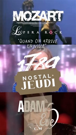 Le Temps des Comédies Musicales on Instagram: "🎭 Nostal•Jeudi ✨ – “Quand on arrive en ville” 🎤 avec 3 troupes de comédie musicale 🇫🇷 Trois époques, trois troupes, une même chanson mythique ! “Quand on arrive en ville” – sorti en 1978, l’un des titres cultes de Starmania, a traversé les décennies pour être réinterprété par de nombreuses personnes, dont plusieurs comédies musicales françaises 💫 ⚔️ 1789 : Les Amants de la Bastille Une interprétation collective intense, avec une énergie révolut