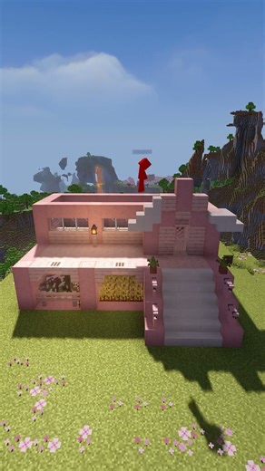 La starter house perfecta para tu novia en Minecraft 1.21 💗🏡
