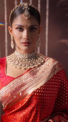 Elegant Bridal Saree Collection | TANA BANA Bridal Look for Indian Wedding #saree #bridal #shorts