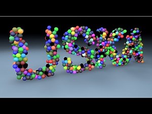 Text MoGraph Cloner using Matrix & Inheritance in Cinema 4D Tutorial