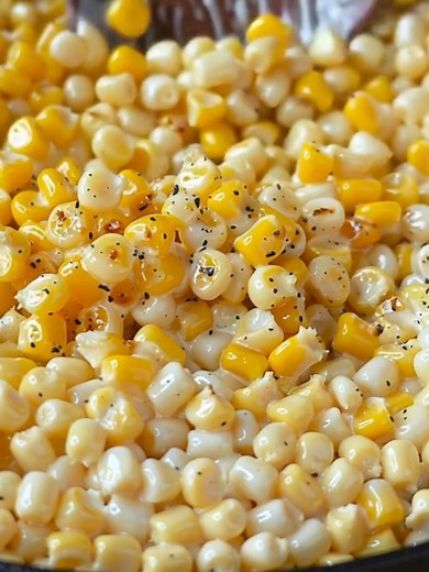 337K views · 2.1K reactions | Honey Butter Skillet Corn  Experience the perfect blend of sweetness and savory flavors with this delightful Honey Butter Skillet Corn recipe. Made with just a handful of ingredients and ready in minutes, it's ideal for busy weeknights or as a comforting side for any occasion. With honey-infused corn kernels and creamy cream cheese, every bite is irresistibly delicious! | Old Tasty Recipes | Facebook