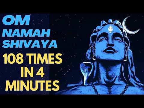 CHANT Om Namah Shivaya 108 TIMES In 4 Minutes | FAST | A Powerful Daily Mantra to Improve Your Life.