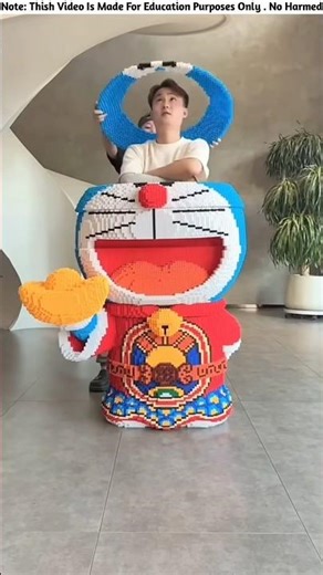 Doraemon 💙 ll Carriage House wooden artist ll #cartoon​ #shortvideo​