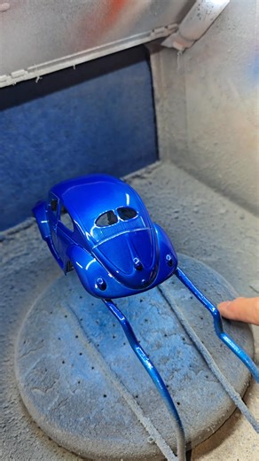 Back in the paint shop this morning. | The VDUB Model Shop