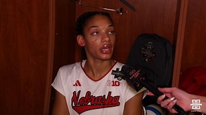 “100% still proud of every single one of these girls.” OH Taylor Landfair reacts to Final Four loss to Penn State. #Huskers | #ncaavolleyball | Hail Varsity