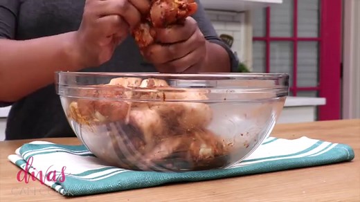 Air Fryer Honey BBQ Chicken Wings