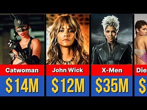 💰🤑 Halle Berry's Paycheck For Every Movie She Ever Made 💰🤑 | All Actors Paycheck Data