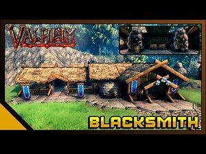 Valheim: Blacksmith House - Iron Age - (Build Guide)