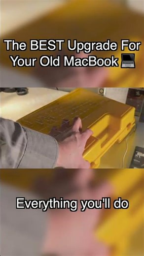 Making an 18yr old Mac run faster… #macbook #apple #macbookpro