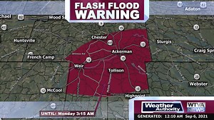 1.3K views | ALERT: A Flash Flood Warning is in effect. If you are in the specific warning area, do not try to cross flooded roadways. More info at WTVA.com/weather and in the WTVA - The Weather Authority App. #mswx | WTVA - The Weather Authority | Facebook