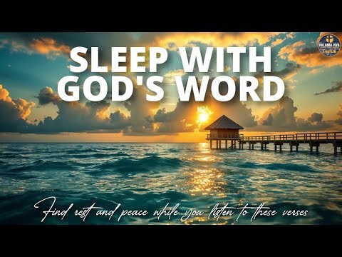 Sleep with God's Word | Ocean Waves | Psalms and More | Bible Reading
