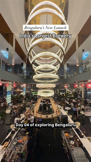 Nikhil Malakar on Instagram: "Share with your friends and plan next weekend here!!! Location: 📍Oasis Brewery, Whitefield, Bengaluru 🍺✨ Spread across a staggering 1,50,000 sq ft with seating for 1,800+ people, this is one of India’s largest brewery. Huge taproom, modern interiors, chill vibes, craft beers (fresh from their brewhouse), and food to match. Definitely a must-visit for beer lovers and weekend hangouts. #OasisBrewery #Whitefield #Bengaluru #NewLaunch #CraftBrewery #LargestBrewery #Ta