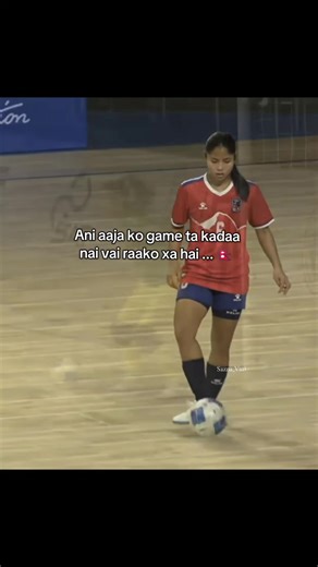 Kasto lagyo game ? 😅🇳🇵⚽ #saffwomensfutsalchampion #footyfevernepal #goalnepal #futsal #foryoupage