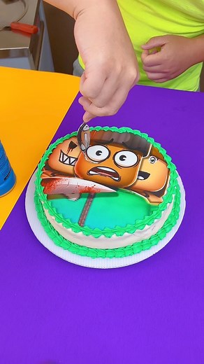 997K views · 8.9K reactions | Roblox cake vs prime drink ice cream challenge!  #roblox #funny by Ethan Funny Family | Ethan Funny Family | Facebook