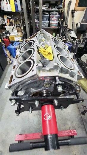 3.5l Ecoboost rotating assembly done ✔️ #ecoboost #ford #turbo #f150 #rebuild