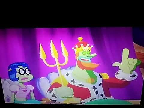 The Spongebob Squarepants movie: King Neptune talks to Mindy scene