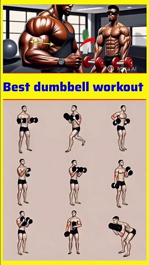 💪🇦🇨✅“Best Dumbbell Workout For Men (Full Body At Home) #shorts”