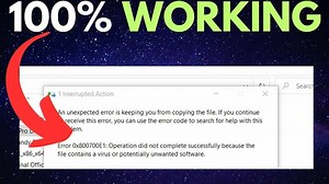 How To Fix Error 0x800700e1 On Windows
