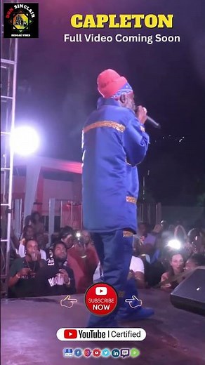 #exclusive Mawch Out Capleton Live #Jamaica 2025 #dancehall #reggae #shorts #official #music