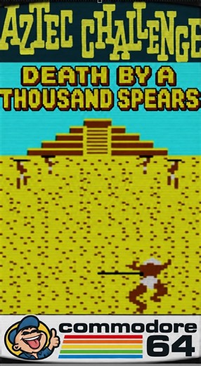 This C64 Game REALLY Hated You… | Aztec Challenge