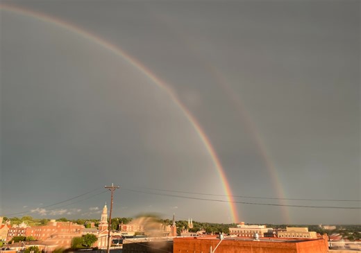 The science of rainbows, nature's prism of color