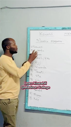 Learn Kiswahili with Madison College