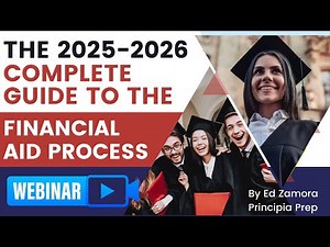 Understanding Financial Aid The Entire College Process Webinar