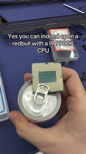 I broke physics with an i9 #shorts #experiment