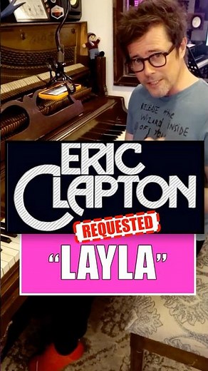 How to Play "Layla" by Eric Clapton in 45 secs! Easy Piano Tutorial