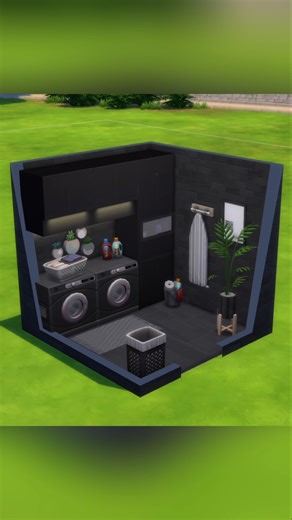 Let's build a Laundry Room in The Sims 4 👚👗 #thesims4 #sims4build #sims4 #sims #gaming
