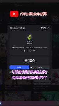 Sending Robux with Roblox Plus for the first time #roblox #robux #kradraven89 #robloxnews
