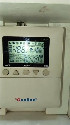 HVAC cooline air cooled package unit remote what is the problem.