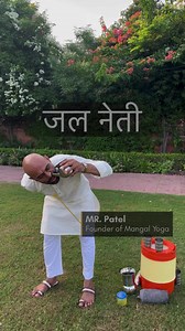 Jal Neti is an ancient yogic technique that involves pouring lukewarm saline water through one nostril and letting it flow out through the other nostril. It helps to clear the nasal passages, remove mucus, and relieve sinus congestion. It's like giving your nose a refreshing and cleansing bath! 😊👃Contact at :- 91 77377 14377Join now:- @mangal_yoga...#mangalyoga #therapeuticyoga #yttc #jalneti #yogateacher #yogacourse #indianyoga #mindfullness #review #jodhpur #bluecity #instareel #reel #instag