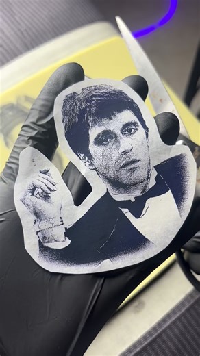 TATTOO | ARTIST | Scarface TATTOO🩸How do you like this tattoo?❤️ #Scarface #ScarfaceTattoo #TonyMontana #TheWorldIsYours #ScarfaceMovie #AlPacino... | Instagram