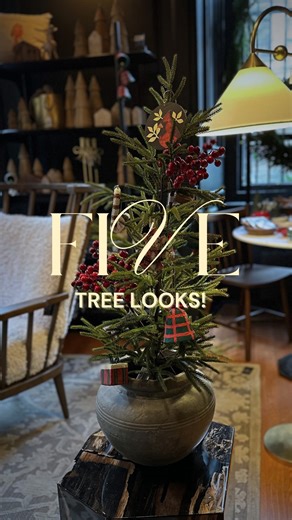 One little tree, five festive looks! 🌲 From charming paper ornaments and felted mice to golden birds and cozy wooden beads — proof that even the simplest tree can steal the show. Which look is your favourite? And yes, every ornament, bird, and Norfolk Pine tree is available at TUCK! #TuckTheHalls #holidaystyling #christmastreedecor #homedecorideas #saintjohnnb #shoplocalnb #newbrunswick #christmastreedecorating | TUCK Studio