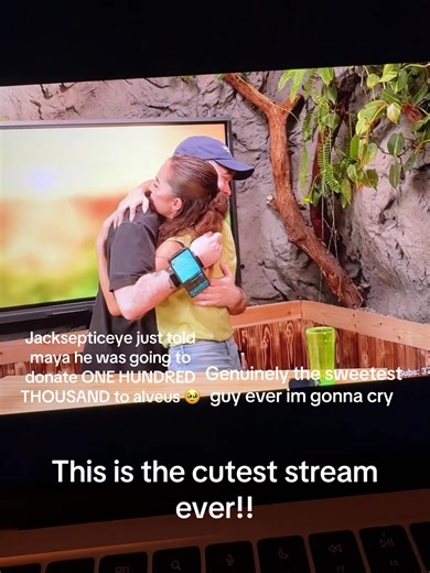 This is the sweetest thing ive ever seen wtf 🥹 #alveus #jacksepticeye #mayahiga #fyp #foryou