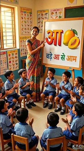 Hindi Alphabet Song | आ से अनार, आ से आम | Kids Learning Video (Fun & Easy)