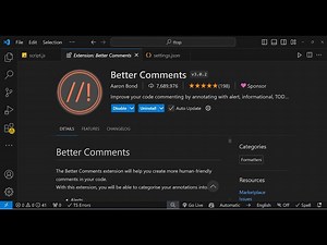 Transform & Annotate Your Comments with Better Comments VS Code Extension!