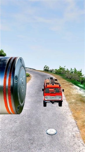 Epic BeamNG.Drive crashes! 💥 Real physics, wild stunts, and pure chaos! 🚗🔥 #BeamNGDrive #beamngdrive