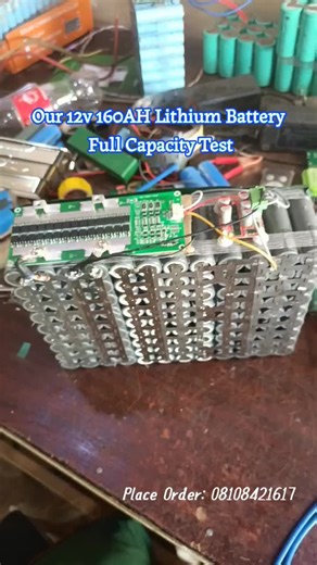 12V 160AH Lithium Battery Bank for Solar Systems