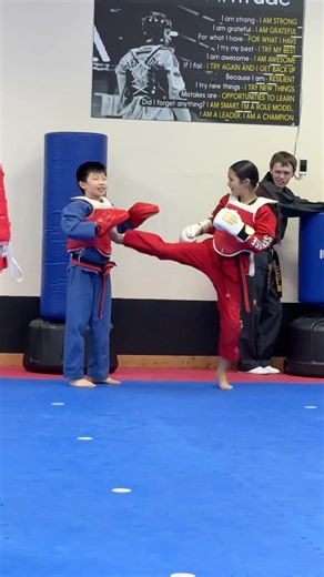 MMA Training I took it easy on him #shorts #fyp #martialarts #taekwondo #sports