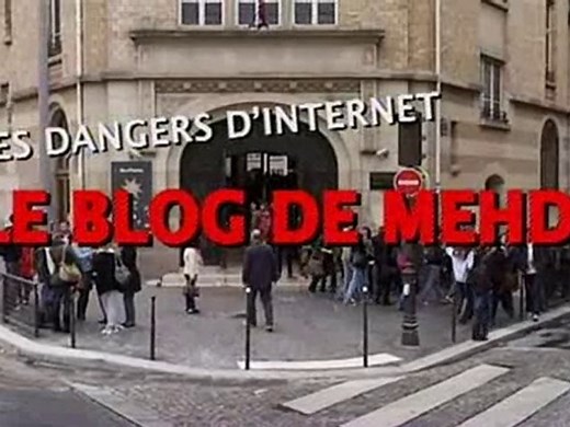 Dangers d'internet, le blog de Mehdi