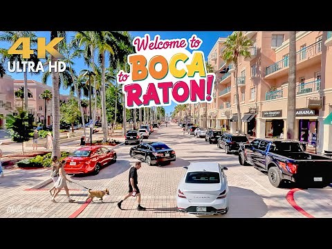 EPIC Road Trip from Ft Lauderdale Beach to Palm Beach, FLORIDA 4k