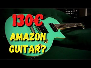 Is This Amazon Guitar Good For Beginners? - Donner DLP-124G Surf Green Demo/Review