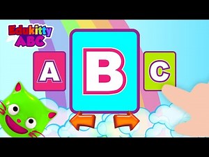 EduKitty ABC# Learn the Alphabet from A to Z with the First Words Cubic Frog Games #learnabc